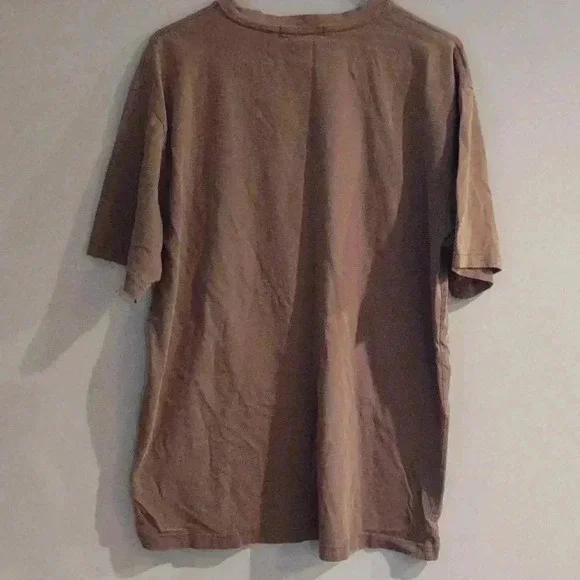 Banana‎ Republic mens xlarge brown short sleeve T-shirt - Picture 4 of 6